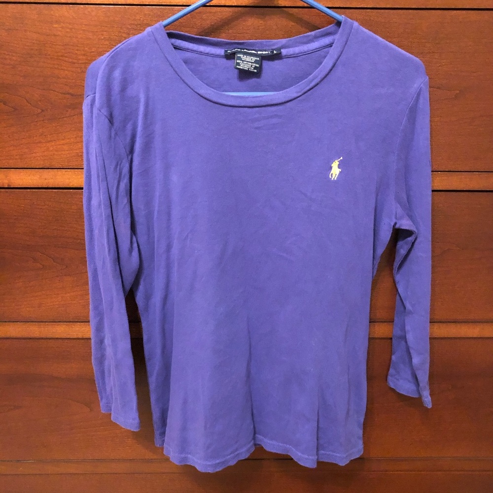 Ralph Lauren Sport purple top